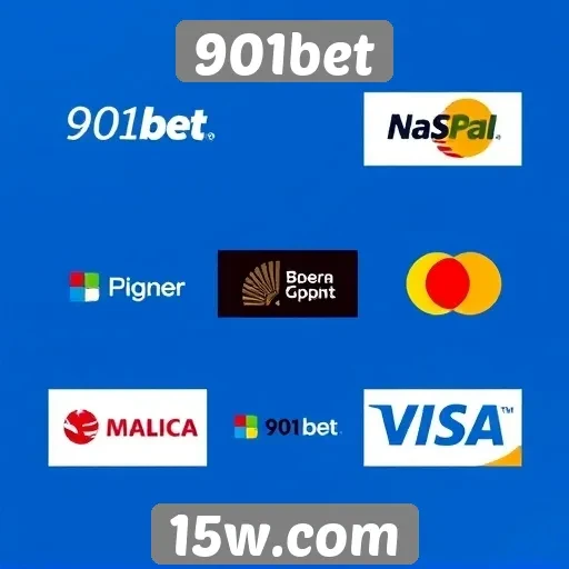 Opções de pagamento disponíveis no 901bet